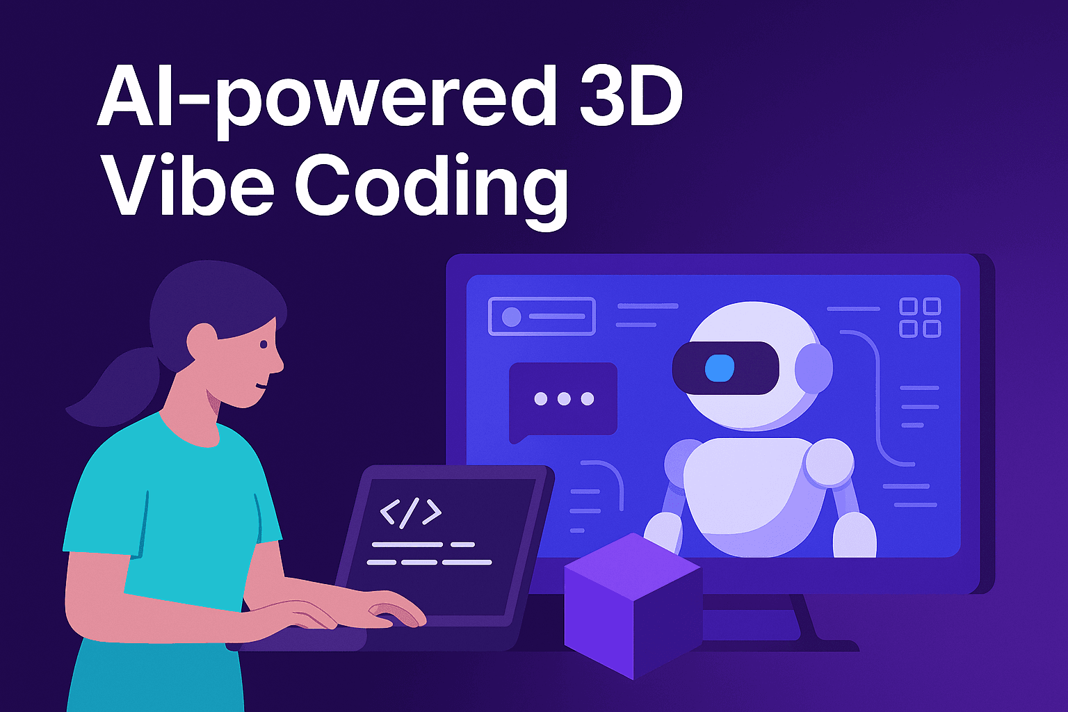 AI-powered 3D vibe coding